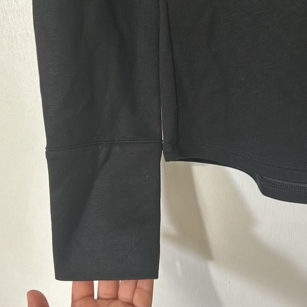 BANANA REPUBLIC WOMENS BLOUSE  BUTTON DOWN BLACK Sz SMALL - Picture 5 of 9